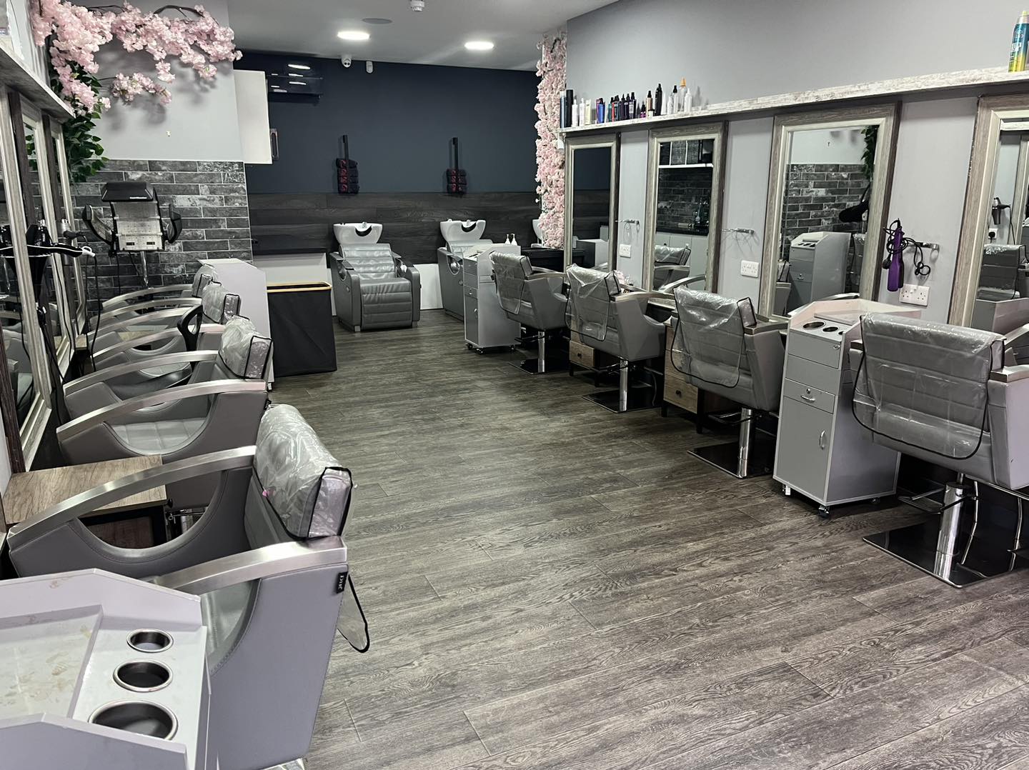inside the salon